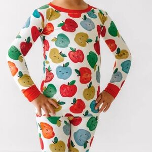 Little Sleepies APPLE OF MY EYE Two Piece Pajamas SIZE 16 NIB